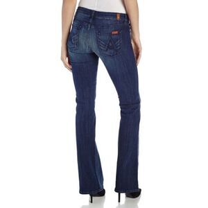 Seven for all mankind bootcut A pocket dark wash jean 28